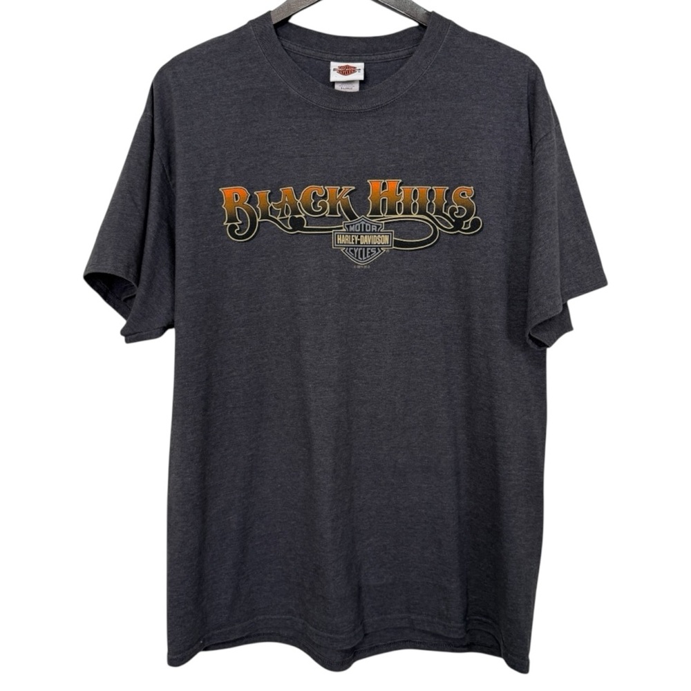 Harley-Davidson Black Hills Rapid City SD Graphic T Shirt Men XL